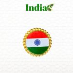 Patriotic Fashion: Indian Flag Badges and Brooch Pins