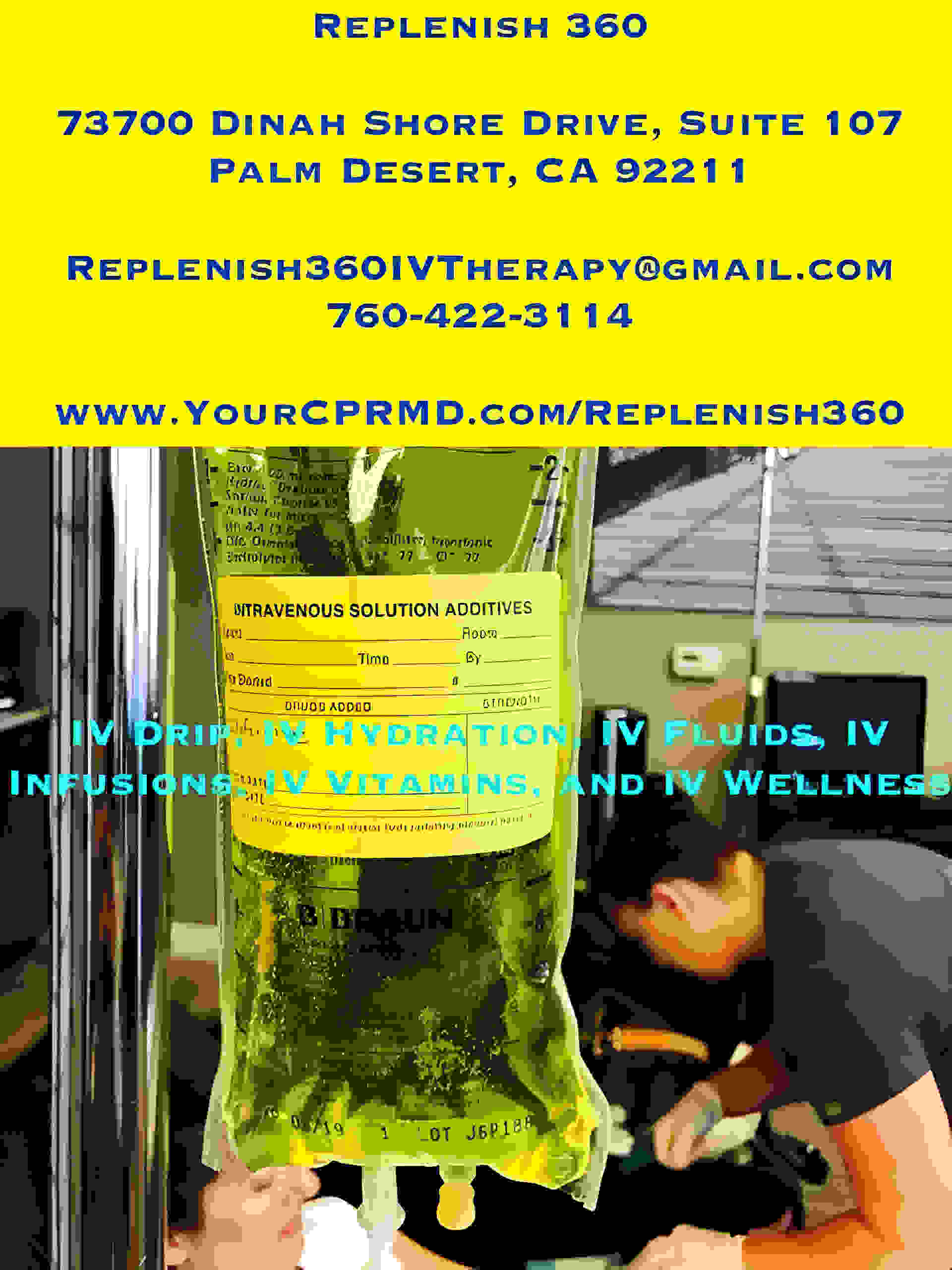 Read more about the article Replenish 360’s IV Hydration Therapy Your Path to Wellness in Temecula City