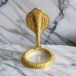 Brass Snake for Shivling: A Sacred Symbol in Hindu Worship