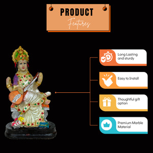 Read more about the article Graceful Marble Saraswati Idols: Perfect for Study Tables, Homes, and Temples